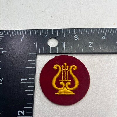 Red MUSIC Patch (Band Orchestra Choir Sing) T110