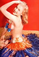 MARILYN MONROE HAWAIIAN DRESS BEAUTY 1xRARE 8x10 PHOTO