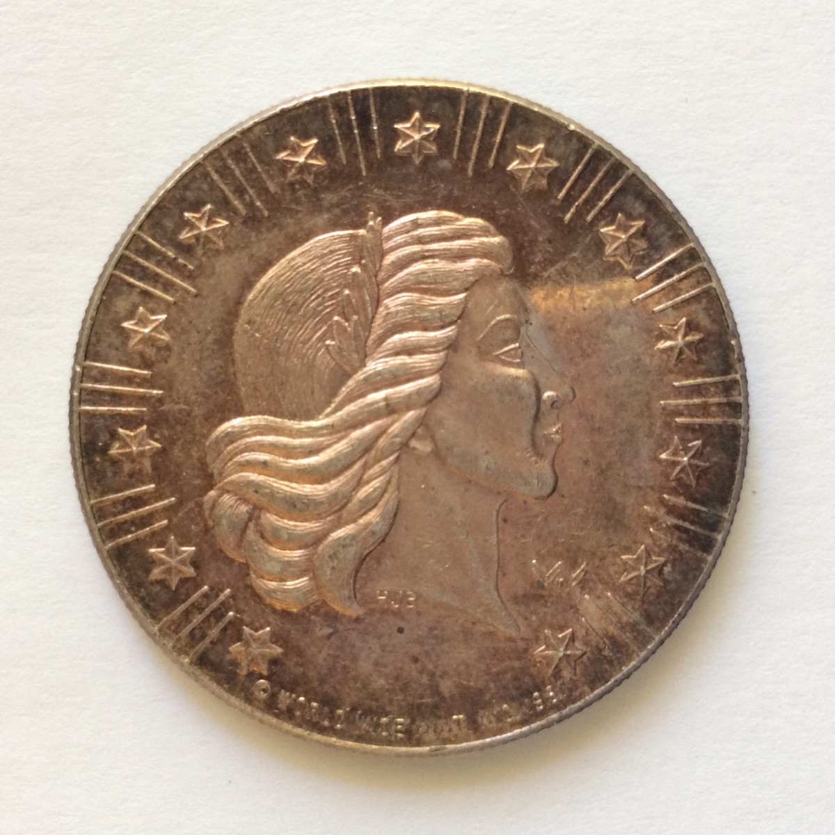 1981 World Wide Mint American Eagle Silver Medal A5280 | eBay