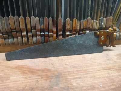 Disston No7 26'' 8tpi Kappsäge um 1878-88 geschärft, abgestimmt, einsatzbereit