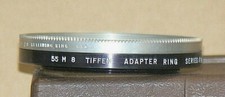 Tiffen 55 M 8 Series 8 Lens Adapter with a Retaining Ring