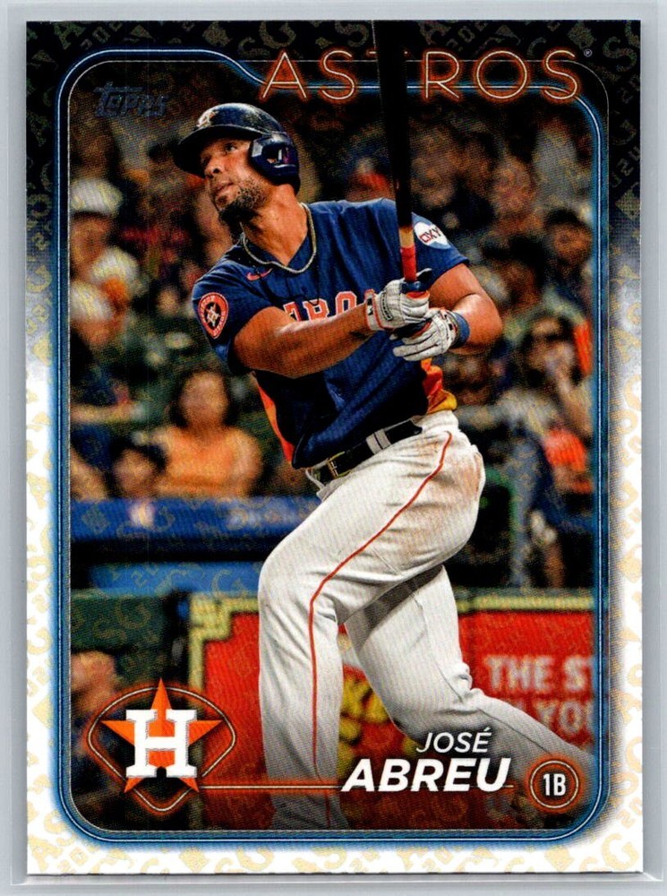 2024 Topps #410 José Abreu All Star Game Stamped Foil