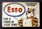 ESSO Put A Tiger In Your Tank Retro 12 X 8 Tin Sign Reproduction Vintage Style