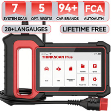 ThinkScan Plus S7 OBD2 Scanner Car 7 Systems ABS/SRS/ECM Scan Tool FCA AutoAuth