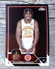 2023 Topps Chrome McDonald's All American #57 Mackenzie Mgbako