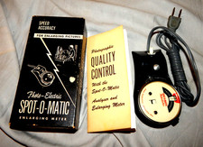 Vintage Spot-O-Matic Enlarging Meter Model 100-130