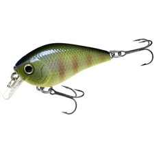 Silent Crankbait Fishing Lures for Pike and Bass, 13/4” Squarebill Design