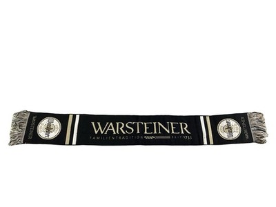 Warsteiner Promotional Advertising Scarf Black Gold