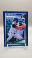 2025 Donruss Cole Young Optic Blue Velocity #152 Seattle Mariners