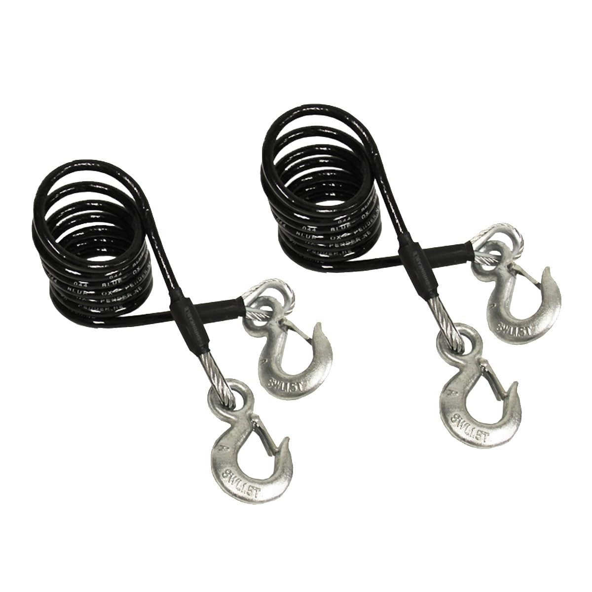 Blue Ox BX88197 Safety Cable Kit | Rating of 10,000 lbs | 7 feet,