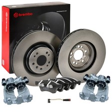 BREMBO Bremsscheiben 350mm + Bel&auml;ge Bremssattel Satz Vorne f&uuml;r GL ML 4-MATIC