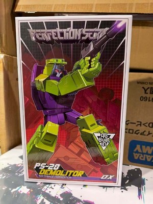 Mastermind Creations Max MMC PS-28 Demolitor Mixmaster Action Figure In Stock