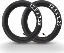 2 Packs Inner Tube 12.5 x 2.25, 12  x 2  " Electric Bike Tire Tube with Angled