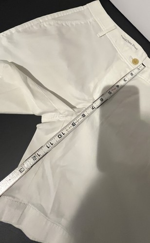 Neu mit Etikett Talbots Girlfriend weiße Damenshorts Größe 10 Chino 7" Schrittlänge - Bild 10 von 11