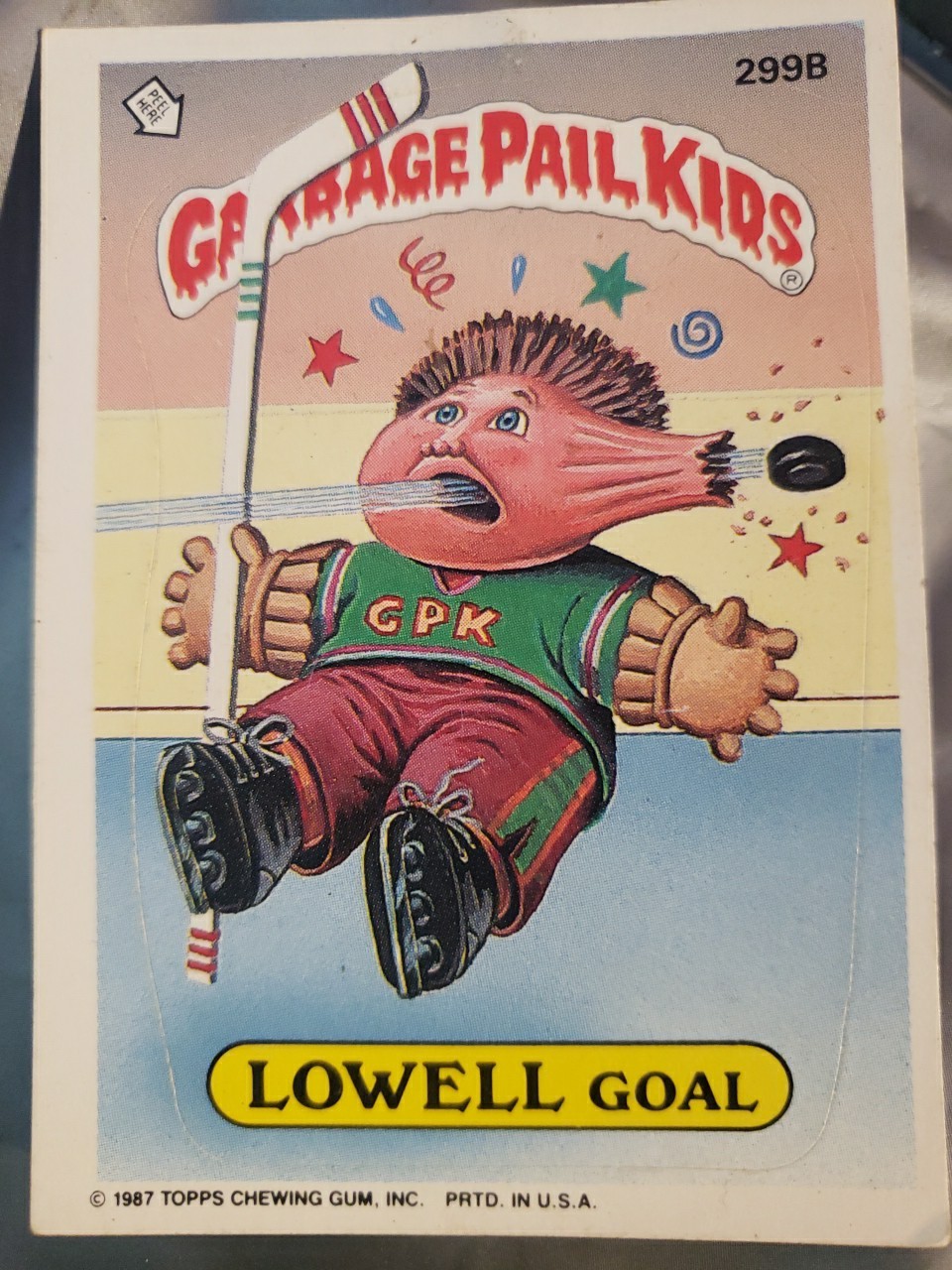 Vintage Garbage Pail Kids Trading Cards Collection