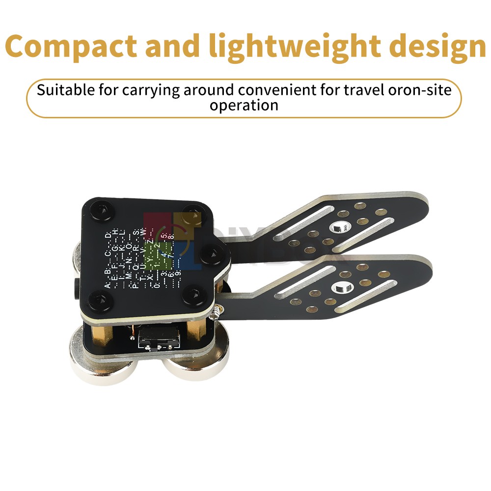 CW Keyer Type-C Automatic Trainer Magnet Bases Dual-paddle Auto