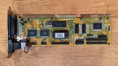 CENTOS CI-1200B REV.A VL-BUS VLB Multi-I/O IDE Controller Karte mit BIOS