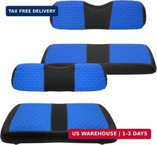Golf Cart Front and Rear Seat Covers for EZGO TXT/RXV Club Car DS/P