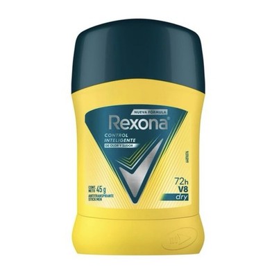 Rexona Men Antiperspirant Stick 45g V8 Dry 72-Hour Protection Regular Size
