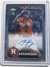 2024 Topps Chrome Grae Kessinger Rookie Autograph Card RA-GK Houston Astros