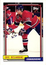 1992-93 Topps - Eric Desjardins #192