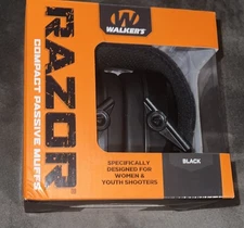 Walker's Game Ear Walker Razor Youth and Women Compact Passive Muff GWP-CRPAS
