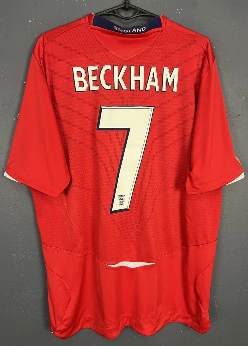 Las mejores ofertas en David Beckham Equipo Nacional Rojo Ropa