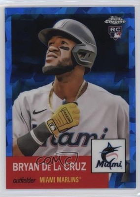 2022 Topps Chrome Platinum Anniversary /100 Bryan De La Cruz #178 Rookie RC n0c