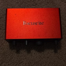 Focusrite Scarlett 4th Gen Solo USB Audio Interface S1AYEVV3A96983, XLR, 1/4" OP