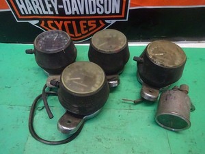 VINTAGE Harley BIG TWIN SPORTSTER USED ASSORTMENT CUSTOM & OEM SPEEDO'S & TACH