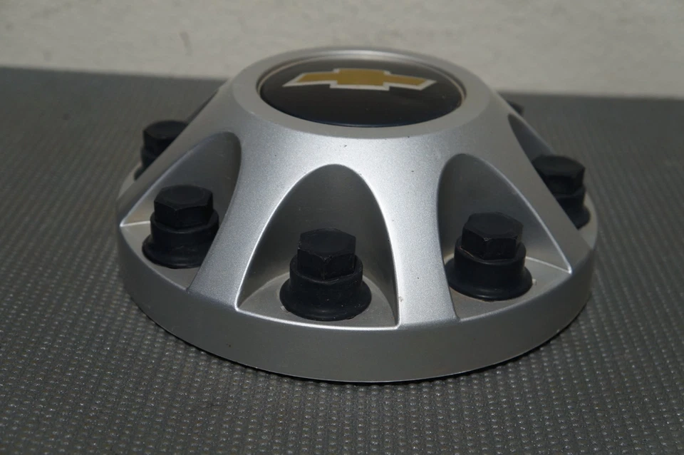 Chevy Silverado 2500 3500 2011-2021 tapa central de rueda OEM 9597819 una tapa 17 pulgadas Foto 3 de 4