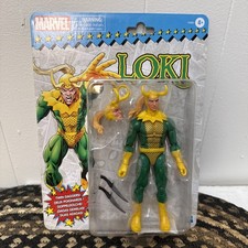 LOKI OF ASGARD Marvel Legends Retro Vintage Series Hasbro 6  Action Figure