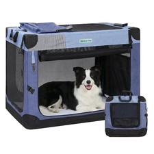 Soft Collapsible Dog Crate - 36 Inch Portable Travel Dog Crate for Medium/Lar...