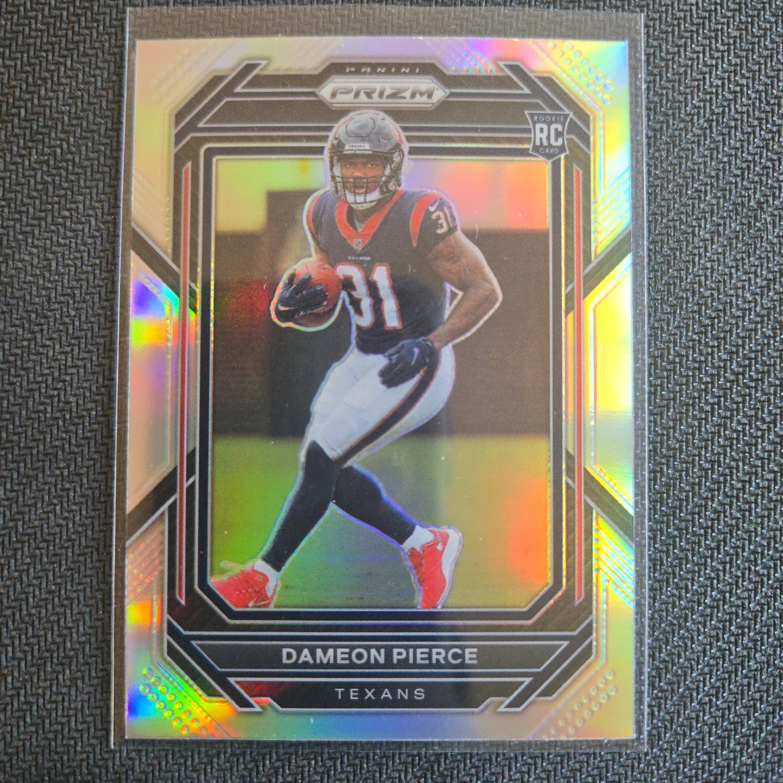 2022 Panini Prizm - Rookie Dameon Pierce #322 Silver Prizm (RC)