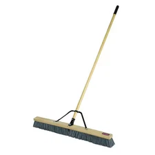 Rubbermaid Commercial 2040044 36 In Sweep Face Push Broom, Stiff, Synthetic,