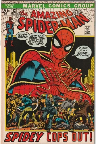Amazing Spider-Man  #112, 1972, VG/FN