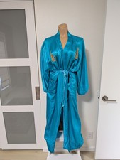 Vintage Embroidered Chinese Robe M/L