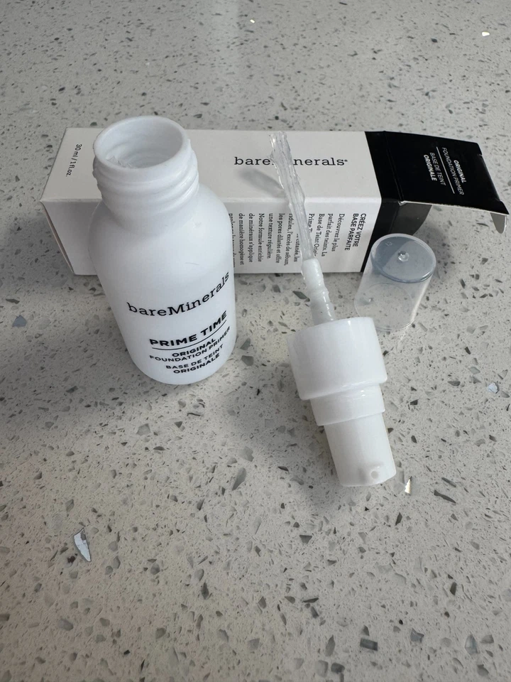 Base de maquillaje original BareMinerals Prime Time 30 ml - defecto bomba - ganga Foto 2 de 4