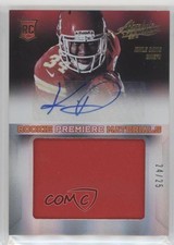 2013 Panini Absolute Jumbo Signatures 24/25 Knile Davis #219 Auto 0c2