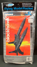 Vintage Estes Blackhawk Flying Model Rocket K...