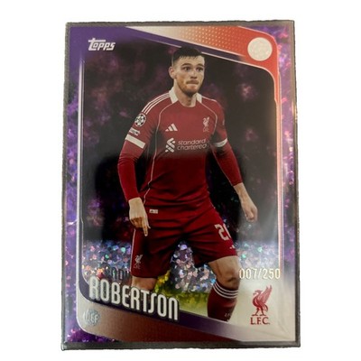 Topps 2018-19 UEFA Champions League Andy Robertson #73 Liverpool FC /250