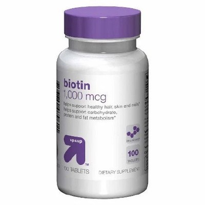 Biotin Essential For Energy Metabolism 100 Count
