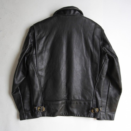 Auth Schott Men's Leather AT101 Single Rider's Jacket… - Gem