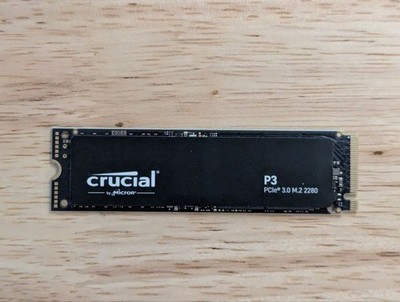 Crucial P3 4TB NVMe SSD - Used - 90% Health