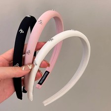 Korean Bow Headband Elastic Hair Hoop Women Girls Hair Accessories