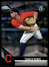 Tanner Burns 2021 Bowman Platinum #TOP-50 Indians MLB READ FREE SHIPPING