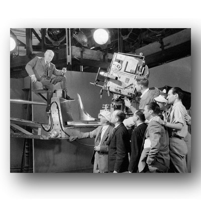Cecil B. DeMille Photo 8x10 Paramount Pictures Film Crew Director 1940s