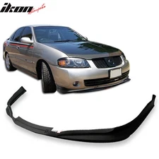 For 02-03 Nissan Sentra B15 SER SE-R Spec-V Front Bumper Lip Spoiler Splitter PU