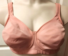 NEW - Cacique - Pink Lined Full Coverage Wire Free soft cup bra - size 42D