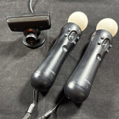 Sony PlayStation 3 Move Motion Controller Doppelpack! + PS3 Cam.